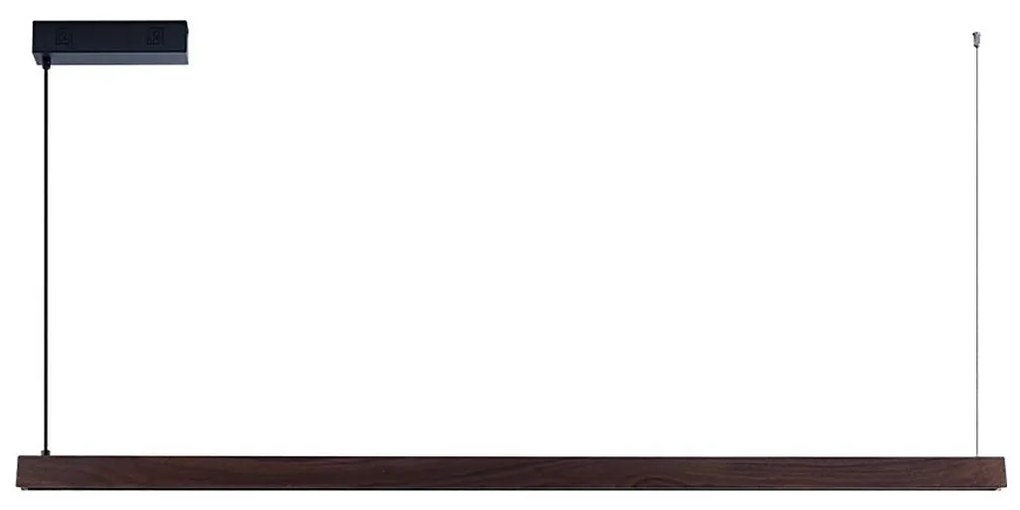 Immax NEO 07301L-LED ściemniana lampa wisząca na linkach MADEIRA 33W/230V Wi-Fi Tuya 152 cm orzech