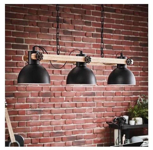 Eglo 43992 - Żyrandol na łańcuchu LUBENHAM 3xE27/28W/230V