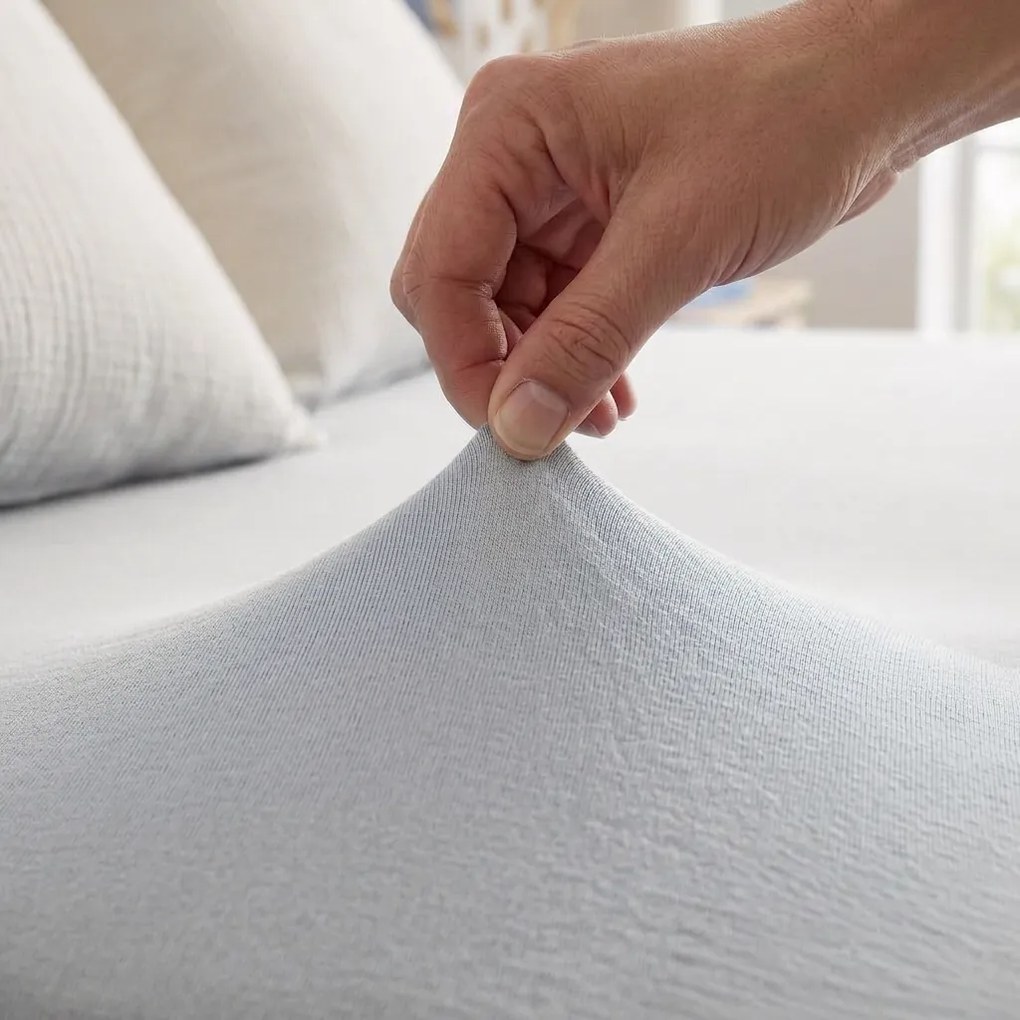 4Home prześcieradło jersey DELUXE szary, 90–100 x 200 cm, 90–100 x 200 cm