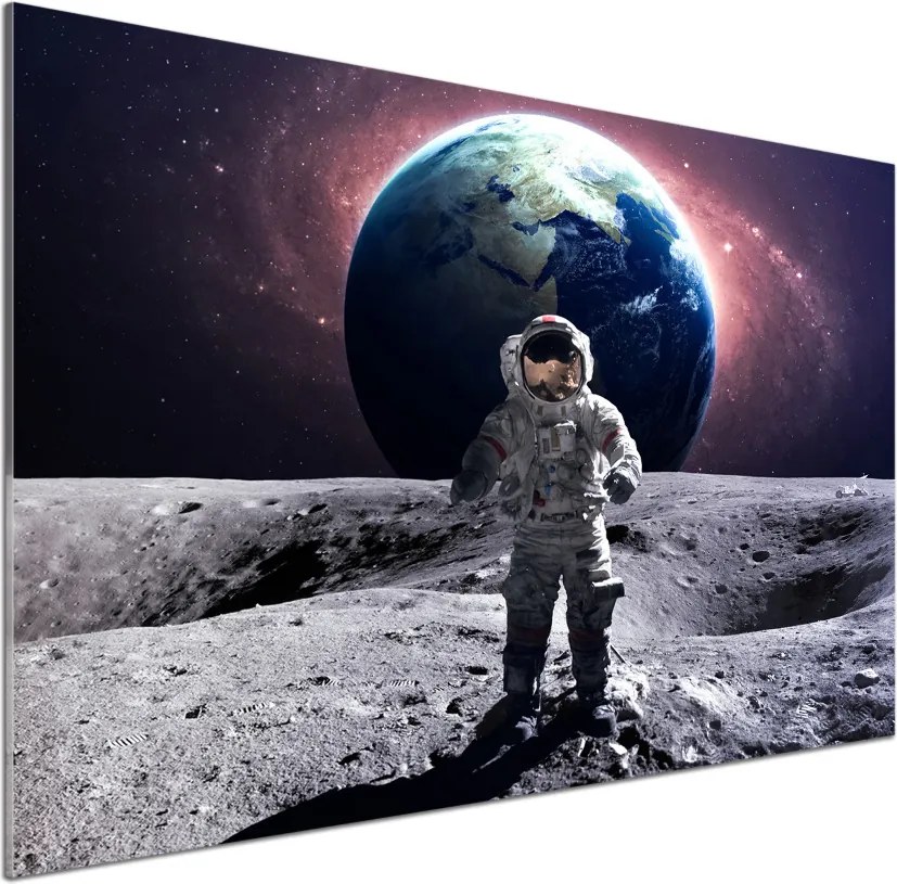 Panel dekor szkło Astronauta