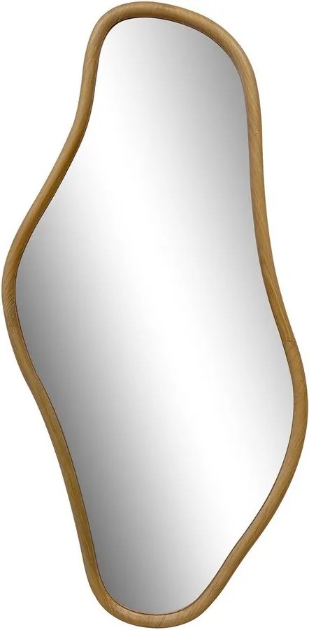 Lustro z drewnianą ramą ścienne 60x120 cm Brandsby – House Nordic
