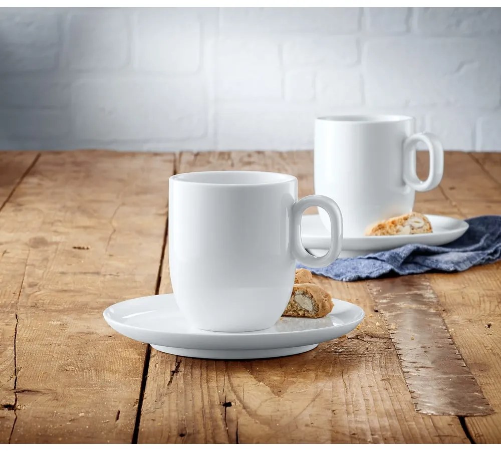 Białe porcelanowe filiżanki do cappuccino zestaw 2 szt. 170 ml Barista – WMF