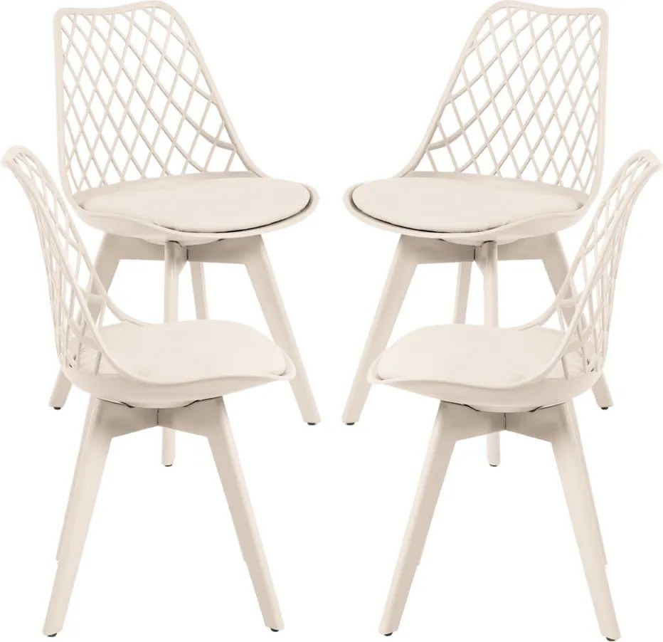 Zestaw 4 krzese Mima Suprym