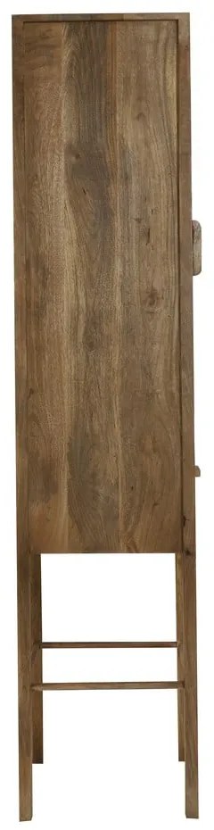 Brązowa szafka z drewna mango 45x180 cm Nipas – Light & Living