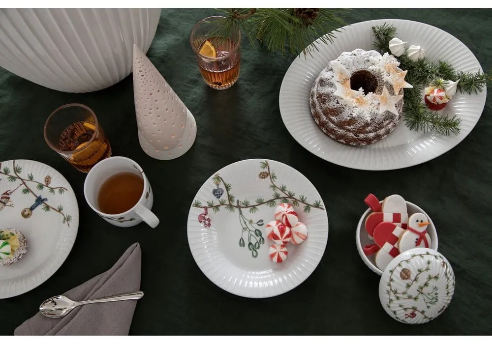 Porcelanowy pojemnik na żywność na ciasta Hammershøi – Kähler Design
