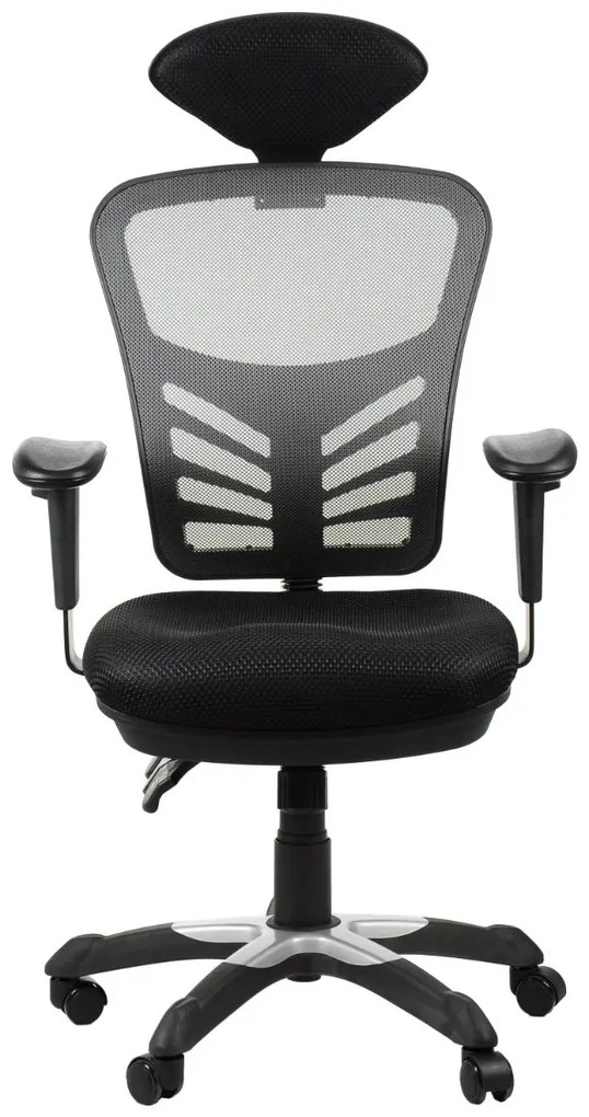 Fotel biurowy HG-0001H szary STEMA
