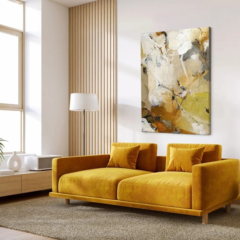 Obraz drukowany z ręcznie malowanymi elementami na płótnie 90x118 cm Everlast – Malerifabrikken