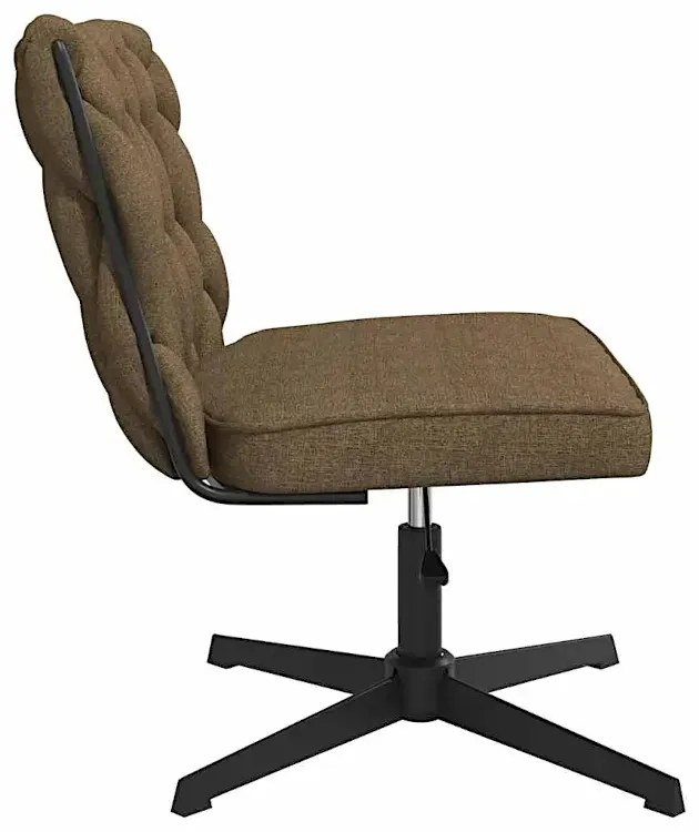 Fotel do biurka glamour taupe - Metropolix
