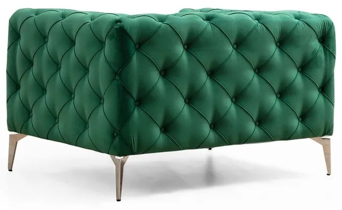 Zielony fotel Como – Artie