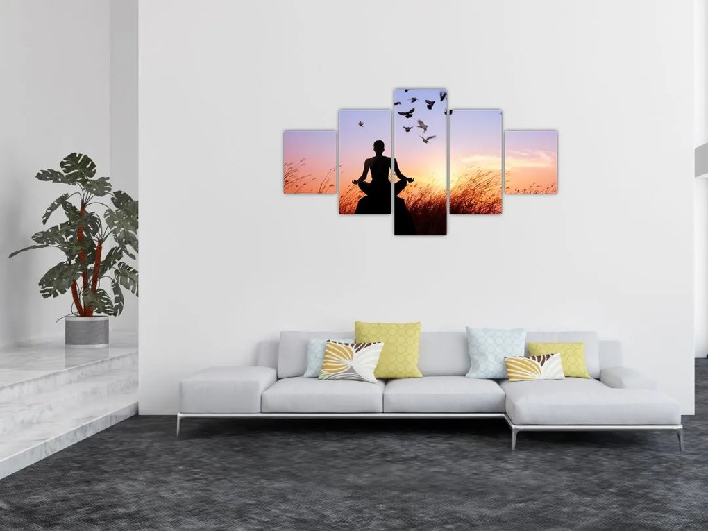 Obraz - Medytacja (125x70 cm)