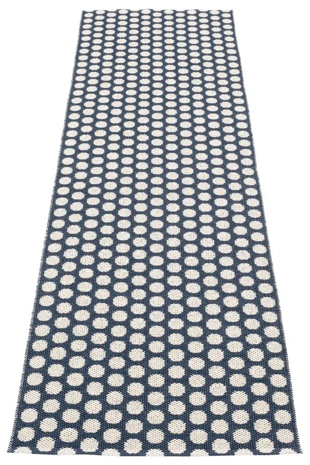 Ciemnoniebieski chodnik odpowiedni na zewnątrz 70x250 cm Noa Dark Blue – Pappelina