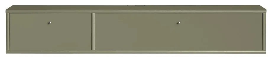 Szafka pod TV w kolorze khaki 136x22x32,5 cm Mistral – Hammel Furniture