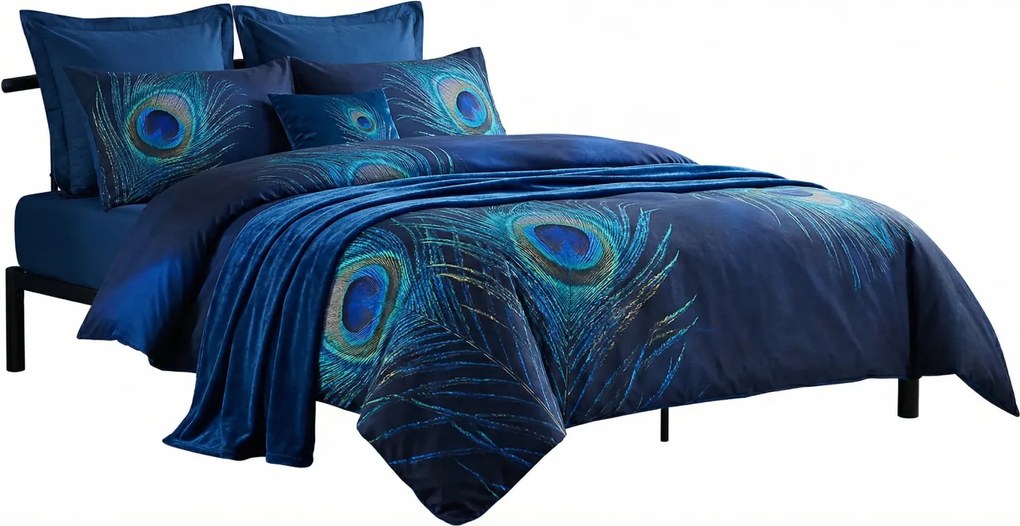 Czarne duże łóżko metalowe w stylu loft 180 x 200 cm W7-L17