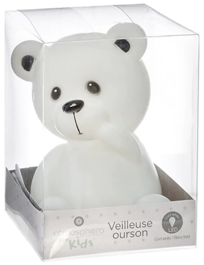 LED dziecięca lampka nocna TEDDY 10x13,5 cm - różne kolory Kolor: Niebieski