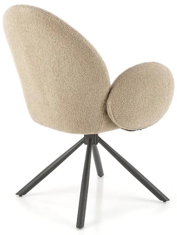 Krzesło tapicerowane K498 cappuccino HALMAR