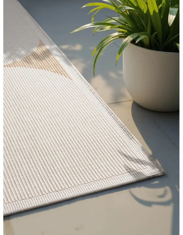 Dywan odpowiedni na zewnątrz w beżowo-śmietankowym kolorze 120x170 cm Duet Bowen – NORTHRUGS