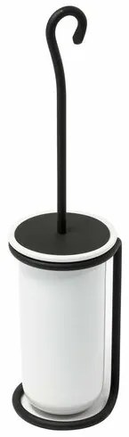 METAFORM CC010 Rebecca szczotka do WC stojąca, czarny/ceramika