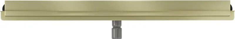 Mexen Flat Wall odpływ liniowy ścienny 2w1 90 cm, złoty szczotkowany - 1A30090