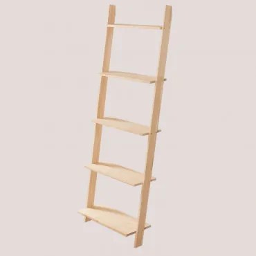 Regał Drewniany Korvil ↑158 Cm - Sklum