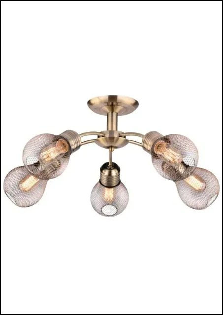 Industrialna lampa pięcioramienna - K535-Rezi