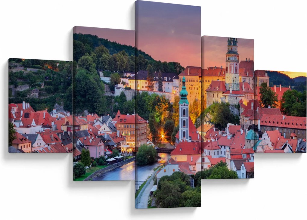 Obraz - Český Krumlov (125x70 cm)