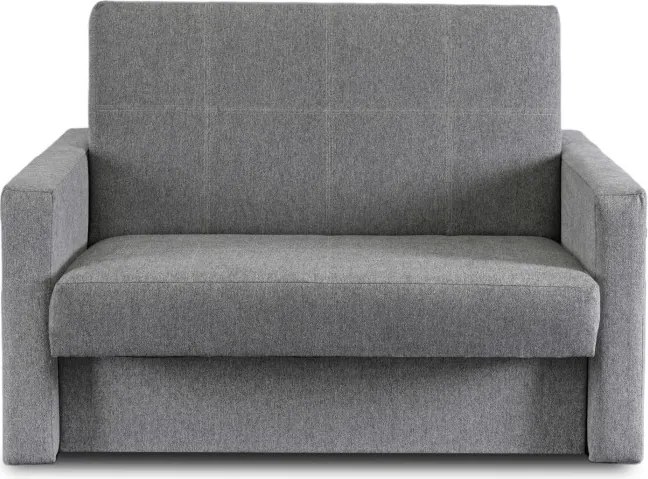 Fotel do Spania MILAN 2 Amerykanka Rozkładany Dwuosobowy Szary Nowoczesny