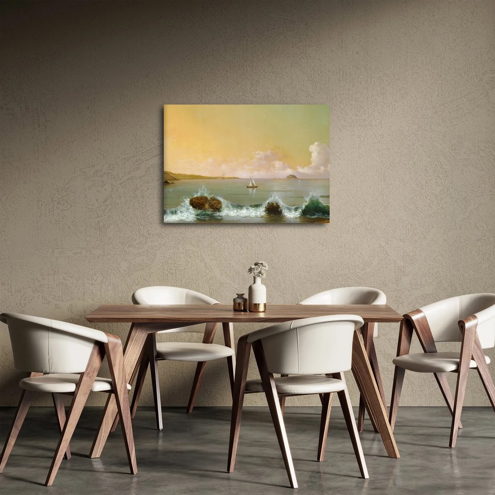Obraz - Martin Johnson Heade, Rio de Janeiro Bay, reprodukcje (70x50 cm)