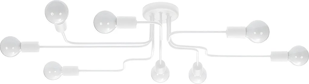 Żyrandol VECTOR 8 biały