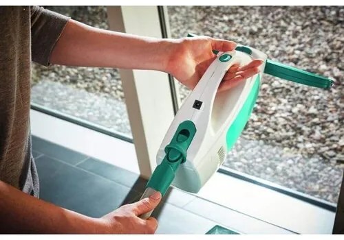 Leifheit Window Cleaner odkurzacz do okien 51003 + drążek 43 cm + mop do okien