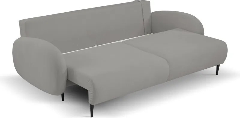 Sofa SOFT z funkcja spania i pojemnikiem SZARY RUN AGAIN 85