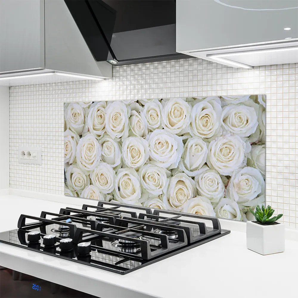 Panel Kuchenny Bukiet Herbacianych Róż