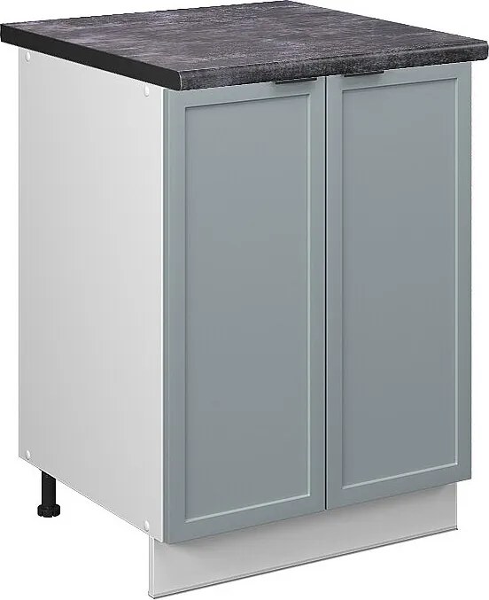 Szafki kuchenne jasnoniebiesko-szary 60x60x82 fame-line