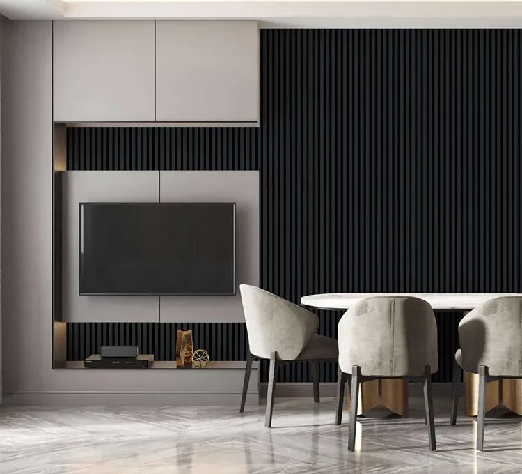 Akustyczne panele lamelowe 2 szt. antracyt G4-W74