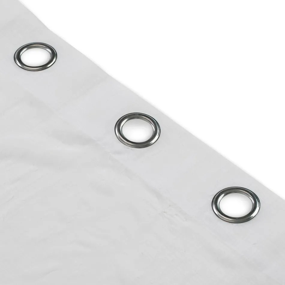 Homede Firana Kresz Eyelets silver, biały, 280 x 175 cm, 280 x 175 cm