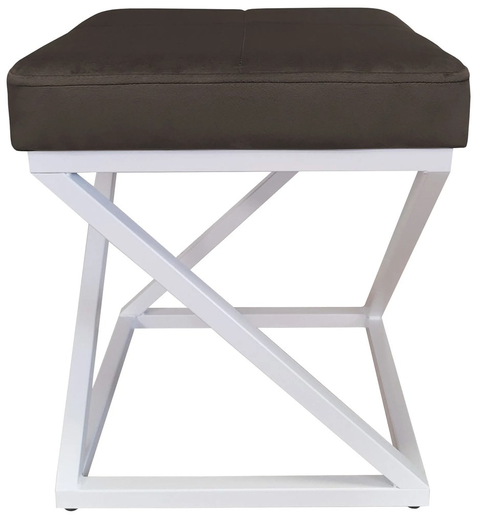 Pufa ZOA LOFT podstawa biała MG05