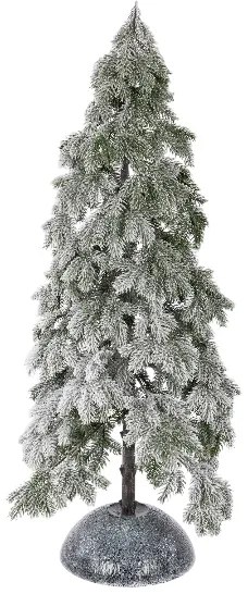 Choinka sztuczna 100% PE Jodełka Lśniąca 120cm