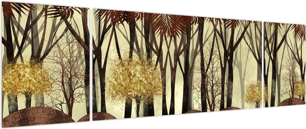 Obraz - Las dekoracyjny (170x50 cm)