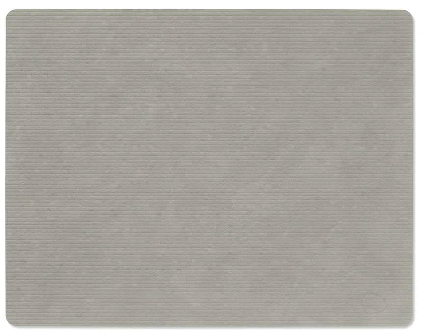 Mata stołowa ze skóry ekologicznej 35x45 cm Square L Corduroy – LIND DNA