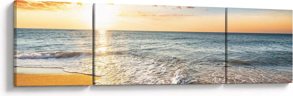 Obraz - Wschód słońca (170x50 cm)