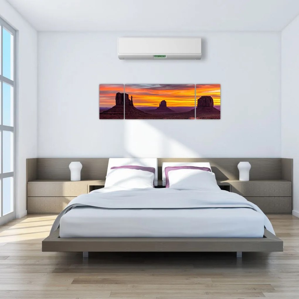 Obraz - Monument Valley v Arizonie (170x50 cm)