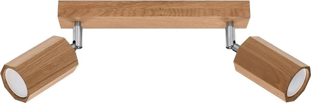 Listwa oświetleniowa ZEKE 2 dębowa