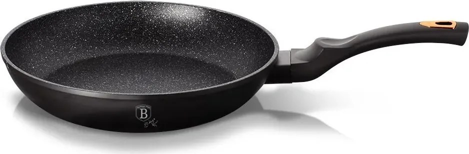 Czarna patelnia z powłoką anty-przywierającą 28 cm K2-A73