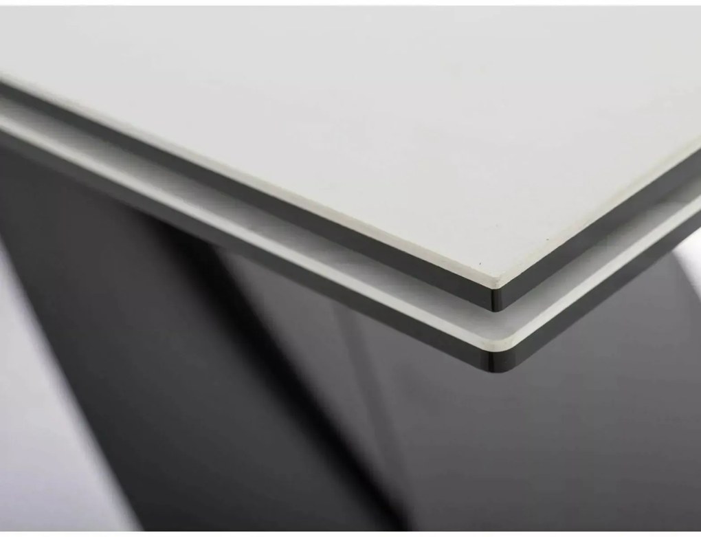 Stół rozkładany WESTIN CERAMIC 160(240)x90 kremowy mat diamond cream SIGNAL