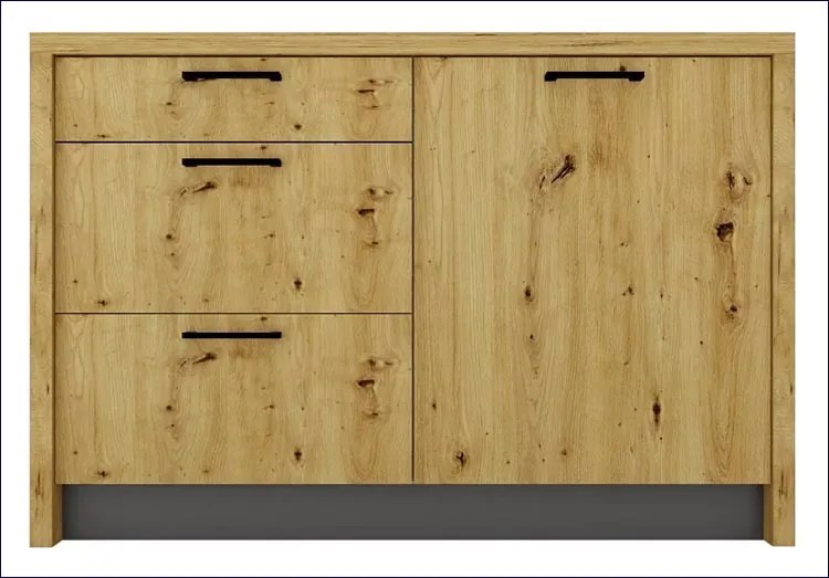 Wyspa kuchenna dąb artisan Z8-S38