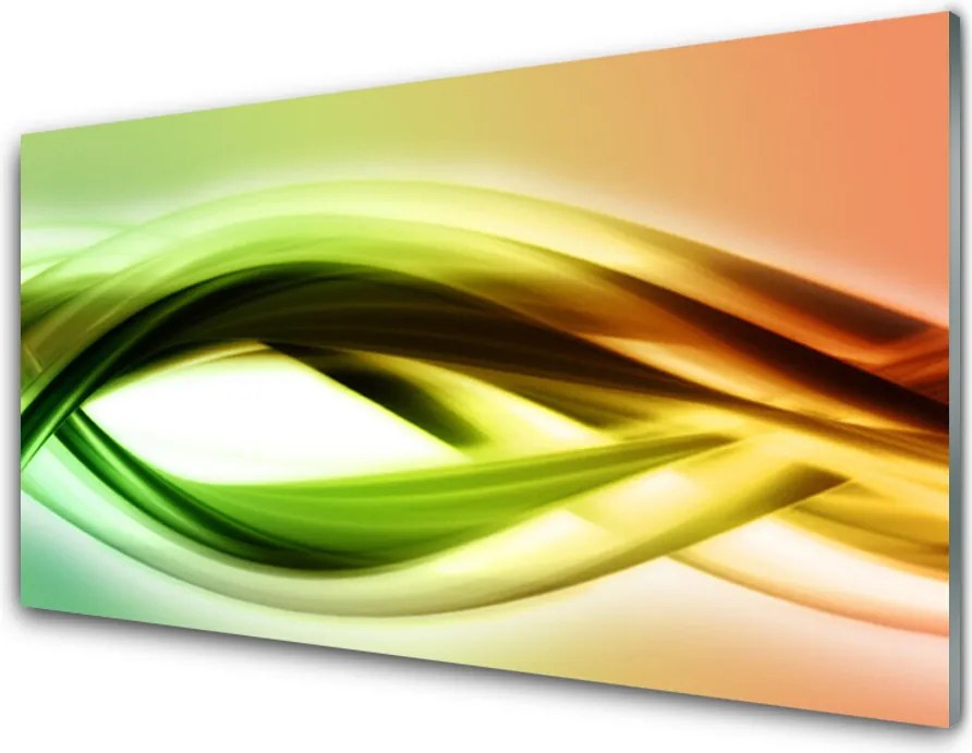 Panel Szklany do Kuchni Nowoczesny Wzór Geometryczny