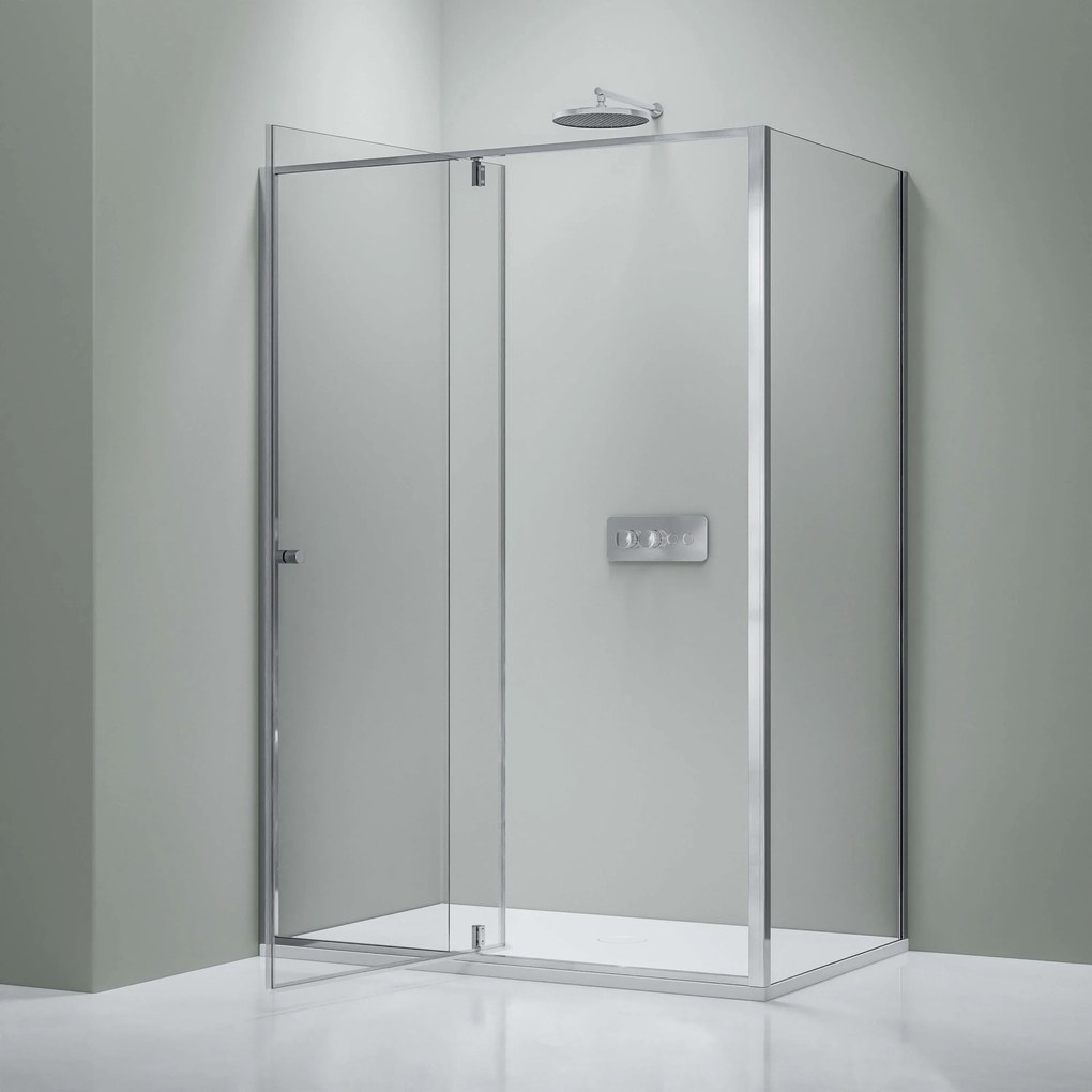 Kabina prysznicowa narożna NT606 FLEX drzwi uchylne