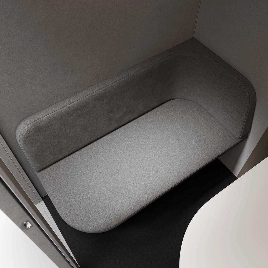 Budka akustyczna do biura INBOX 4-osobowa 2200 x 2200 x 1220 mm