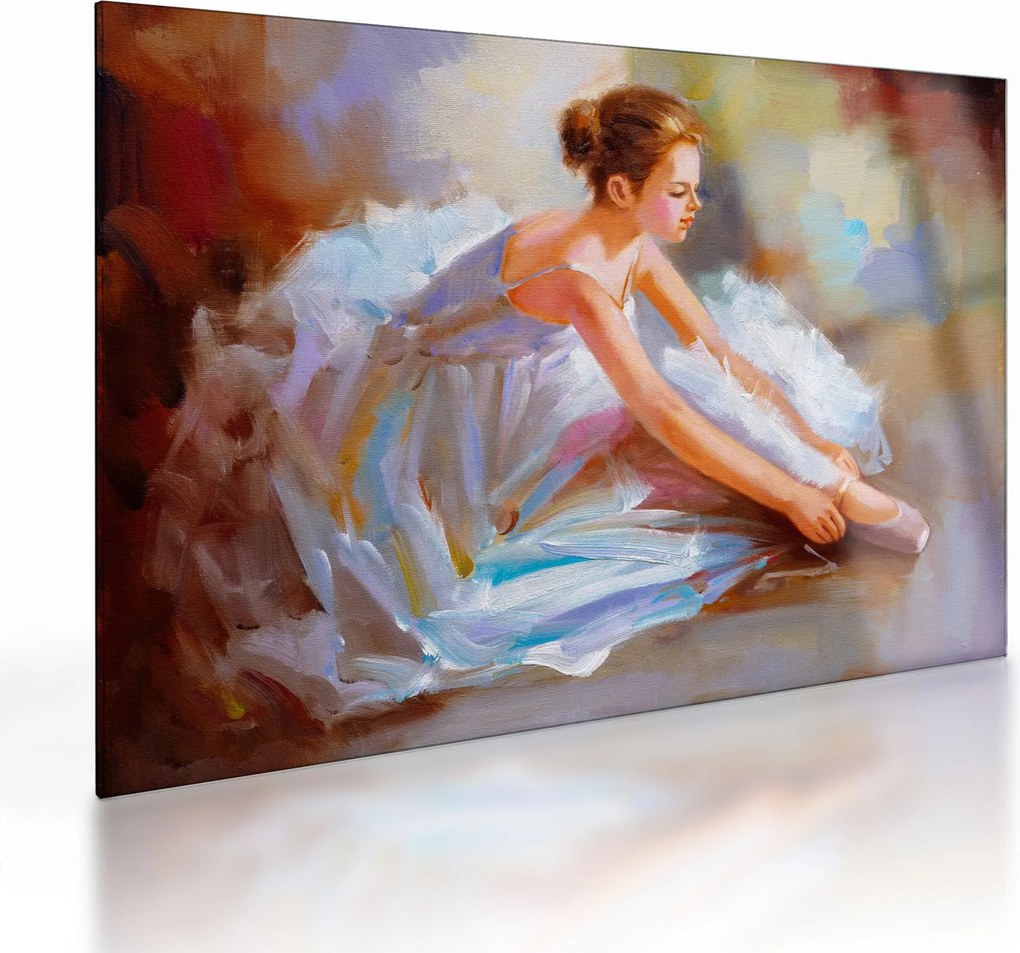Obraz na szkle - Balerina (70x50 cm)