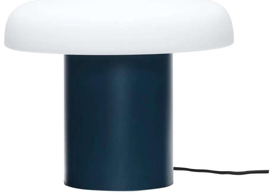 Ciemnoniebieska lampa stołowa (wysokość 20 cm) Ateliers – Hübsch