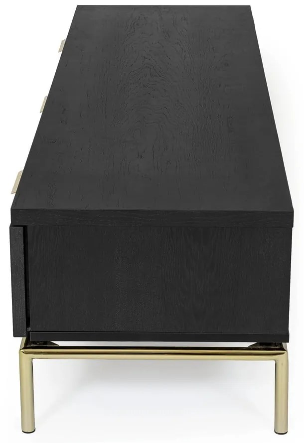 Czarna komoda Woodman Pimlico Lowboard